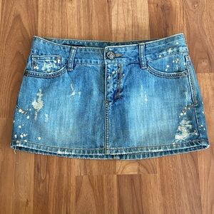 ❤️ 2G Simply Best Denim Mini Skirt Size Small/Medium